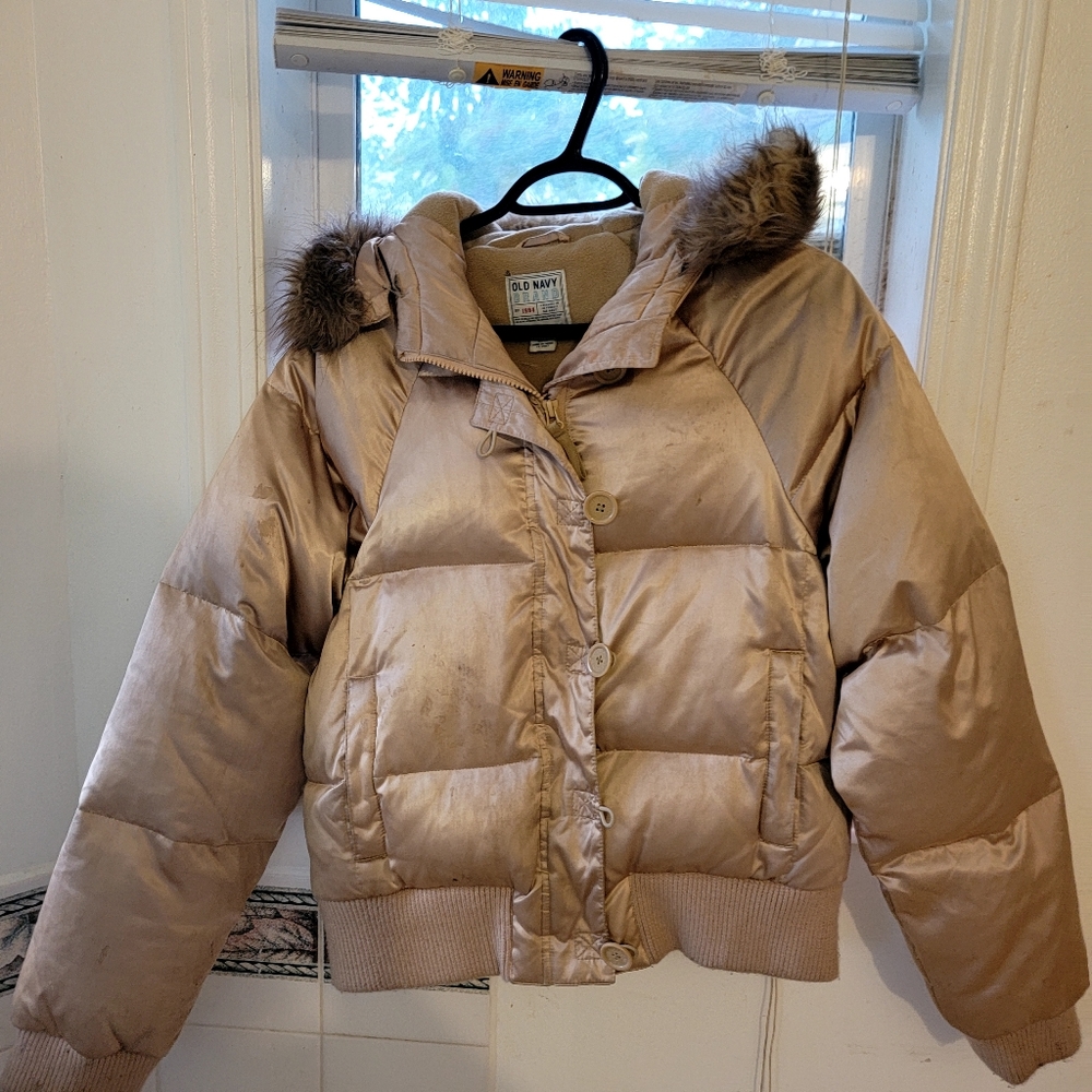 Old Navy Gold Bomber